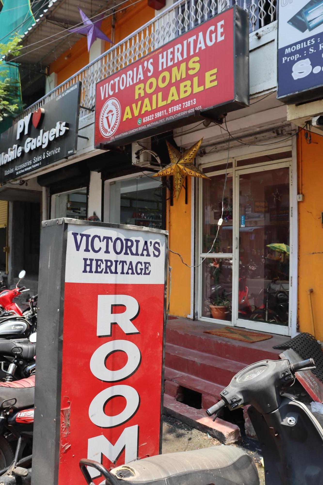 New Victoria'S Heritage Puducherry Exterior foto